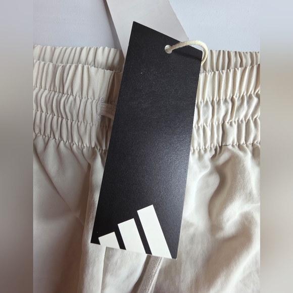 NWT Adidas Beige Jogger Pants White Stripes Multi Sport Size S Athletic 3035-Bm - Picture 12 of 14